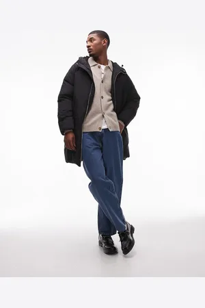 Topman Longline puffer jacket in