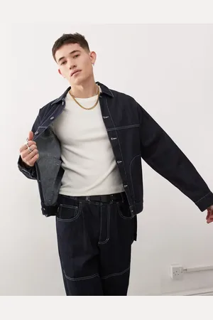 Gramicci Co-ord meadows ranch jacket in raw rinse