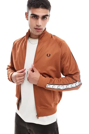 Fred Perry Taped track jacket in light