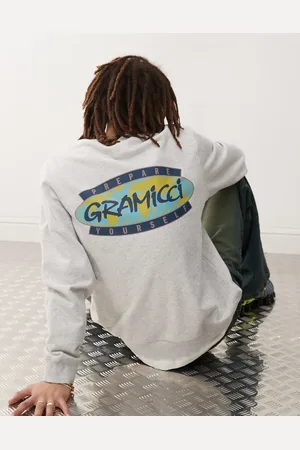 Gramicci Prepare yourself graphic sweatshirt in heather