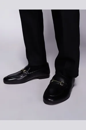 WALK LONDON Trent Trim loafer in leather