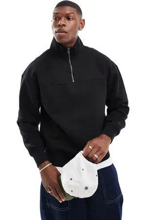 Pull&Bear Zip sweatshirt in