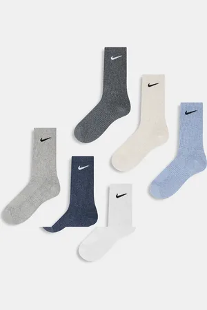 Nike Everyday Cushioned Plus 6 pack crew socks in