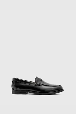 AllSaints Harmon leather loafers in