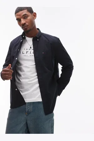 Tommy Hilfiger Twill solid shirt in