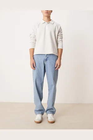 ASOS Baggy jeans in mid wash