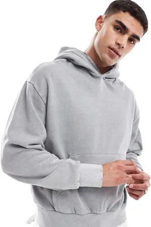 Bershka Washed hoodie in