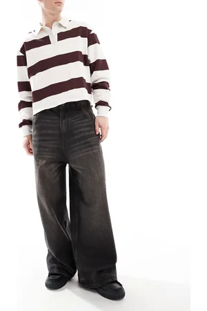 Pull&Bear Mega baggy jeans in