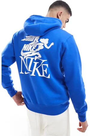 Nike Club hoodie with victory graphic in
