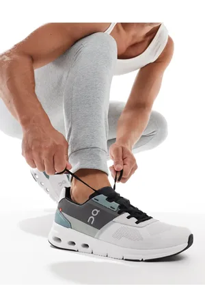 On Running ON Cloudrift all day trainers in grey and green