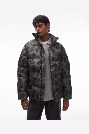 Carhartt Springfield quilted zip up jacket in grey