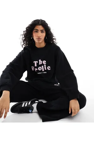 The Frolic Exclusive oversized logo sweatshirt co-ord in