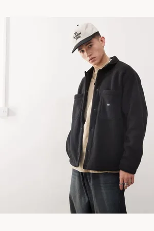 Vans Penmar heavyweight polar fleece shacket in
