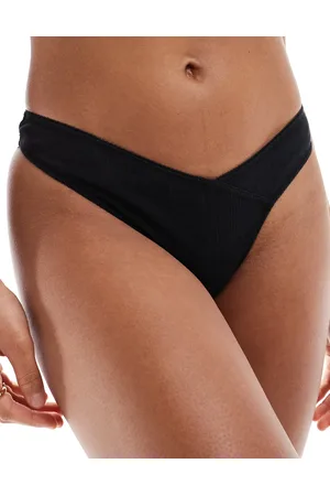 Cotton On Cotton On cotton pointelle thong brief in