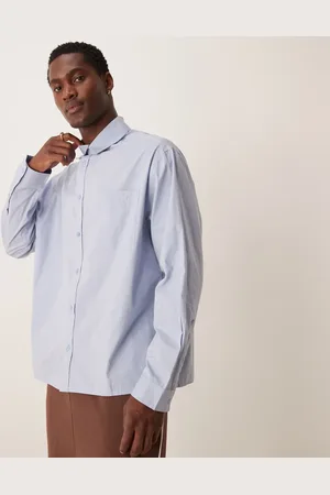 ASOS Oversized poplin shirt in