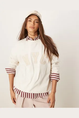 New Look NY oversized logo sweatshirt in