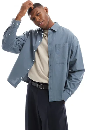 ASOS Oversized boxy oxford shirt in