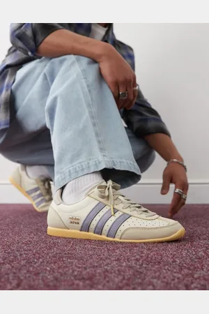 adidas Japan trainers in and blue