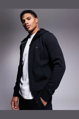 HUGO BOSS Saggy full zip hoodie regular fit in CO-ORD