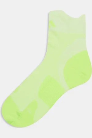 adidas Adidas Running Adizero socks in neon green