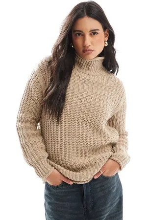 Barbour Rockcliffe knitted jumper in camel