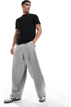 ASOS Oversized balloon jogger with print in marl