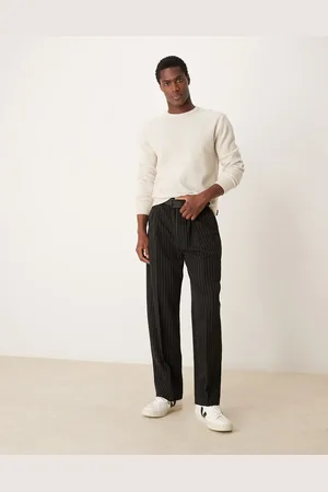 Calvin Klein Two tone knit jumper in beige