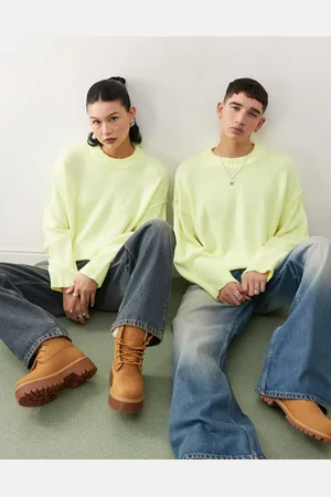 COLLUSION Unisex boxy knitted jumper in