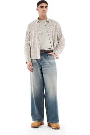 ASOS Super baggy jeans in dark wash