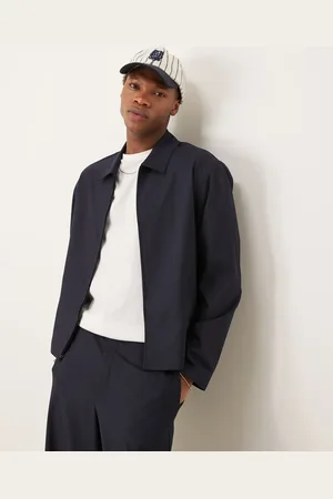 ASOS Smart co-ord button up shacket in
