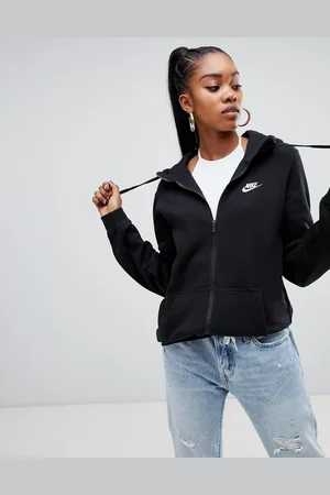 Nike Black club pullover hoodie in