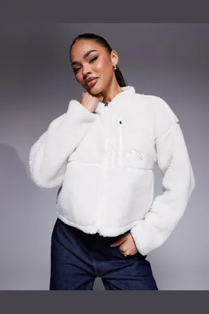 The North Face Extreme Pile full zip borg fleece jacket in off