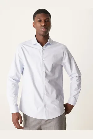 ASOS Slim fit smart shirt in texture