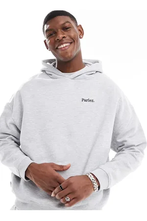 Parlez Amos logo hoodie in light