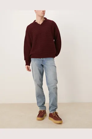 SELECTED Cole regular tapered fit jeans in mid
