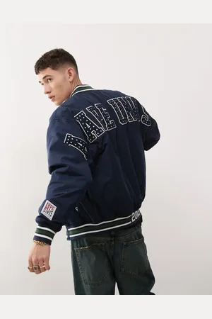 A Bathing Ape Aape By A Bathing Ape logo college varisty jacket in