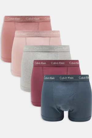 Calvin Klein Cotton Stretch 5 pack trunk in pastels