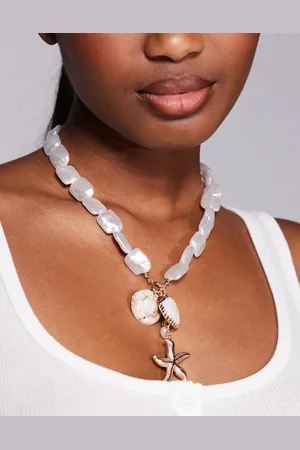 8 Other Reasons Statement shell starfish necklace in
