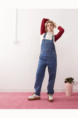 Dickies Classic denim dungarees in