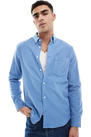 ASOS Brushed oxford regular shirt in