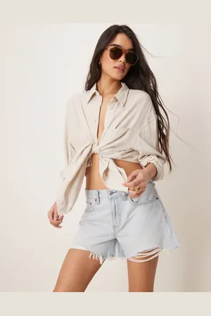 Abercrombie & Fitch Baggy short in light