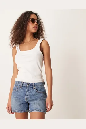 Abercrombie & Fitch Baggy short in medium wash