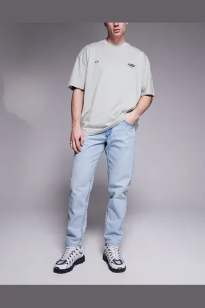 ASOS Tapered fit jeans in light wash