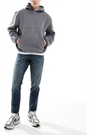ASOS Stretch tapered in mid wash