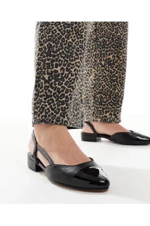 Aldo Clementinne slingback flats with toe cap in