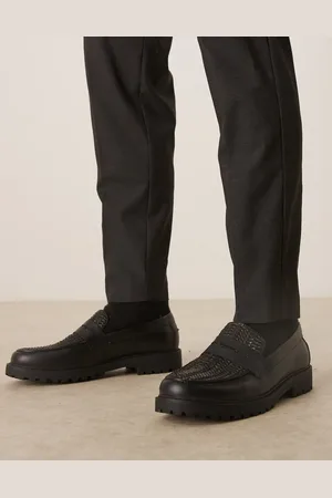 ASOS Loafers in with weave apron