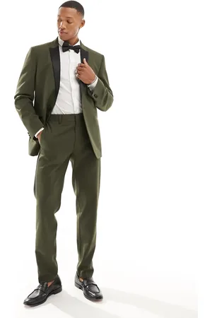 ASOS Slim tuxedo suit jacket in