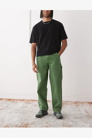 Vans Drill chore loose fit denim carpenter trousers in