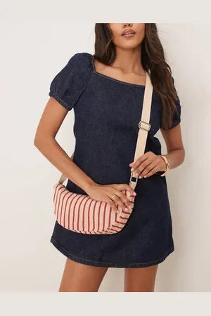 Accessorize Stripe sling bag in