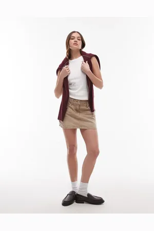 Tommy Hilfiger Denim micro mini skirt in wash